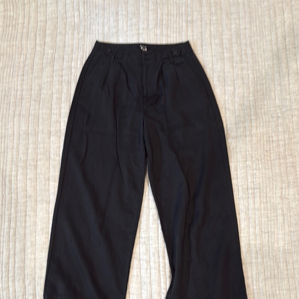 Madewell Petite Harlow Wide Leg Pant